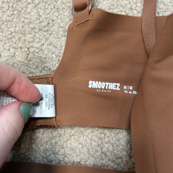 NWT SMOOTHEZ Aerie Padded Bralette Women's Horizon Size M - Picture 4 of 4
